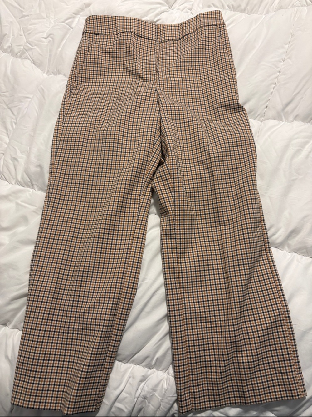 LOFT Plaid Slacks